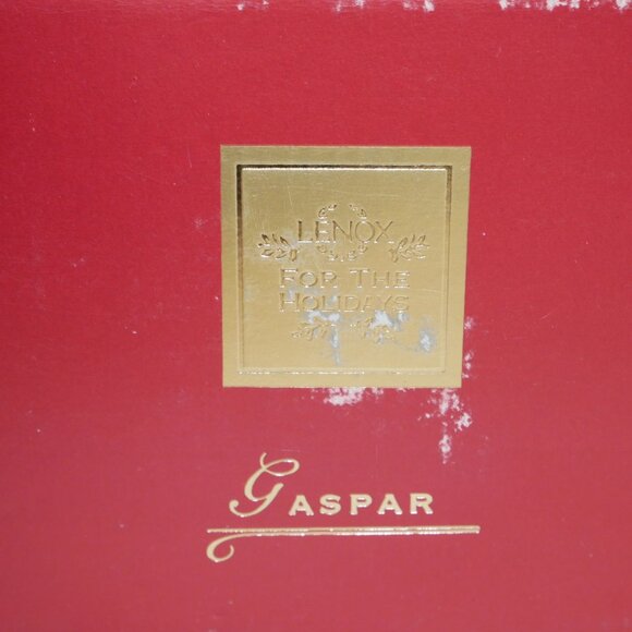 Lenox Wise Man Gaspar Crystal Nativity Figurine Germany - Picture 7 of 8